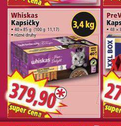 Norma Whiskas kapsičky pro kočky nabídka