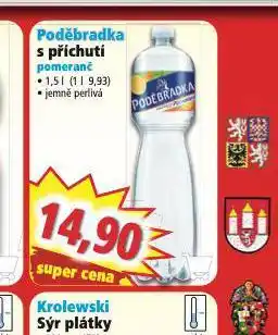 Norma Poděbradka s příchutí pomeranč nabídka