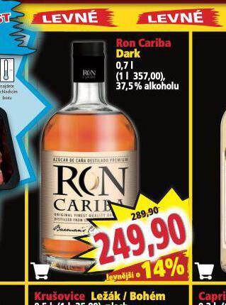Norma Ron cariba dark nabídka