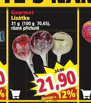 Norma Gourmet lízátko nabídka