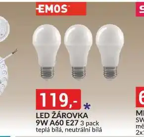 Baumax Led žárovka nabídka