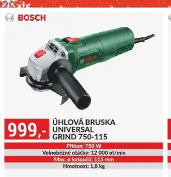 Baumax Úhlová bruska nabídka