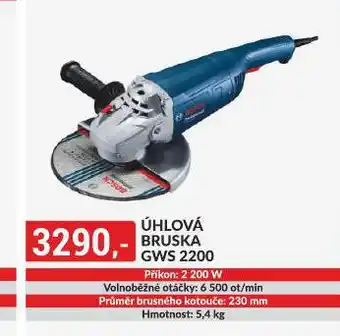 Baumax Úhlová bruska nabídka