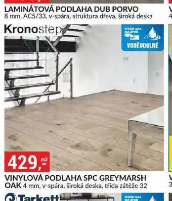 Baumax Vinylová podlaha nabídka