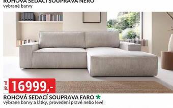 Baumax Rohová sedací souprava nabídka