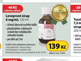 Dr. Max Levopront sirup nabídka