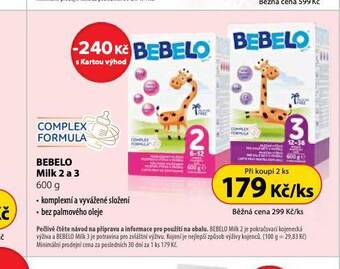 Dr. Max Bebelo milk nabídka