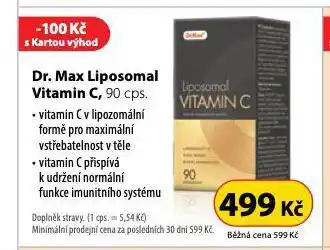 Dr. Max Liposomal vitamin c nabídka