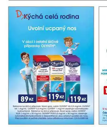 Alphega Lékárna Olynth nabídka