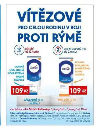Alphega Lékárna Otrivin nabídka