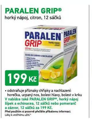 Alphega Lékárna Paralen grip nabídka