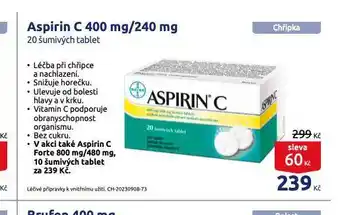 Benu Aspirin c nabídka
