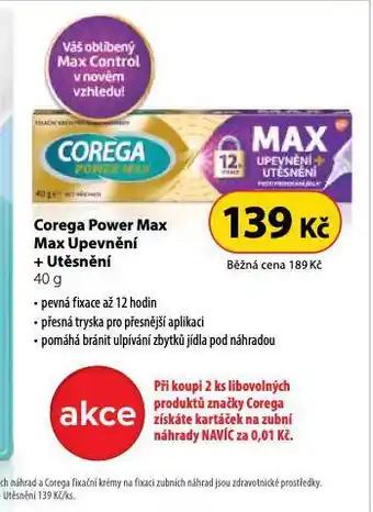 Dr. Max Corega power max nabídka