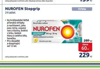 Benu Nurofen stopgrip nabídka
