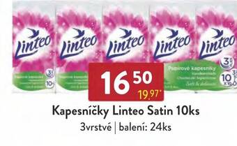 Qanto Kapesníčky Linteo Satin 10ks nabídka