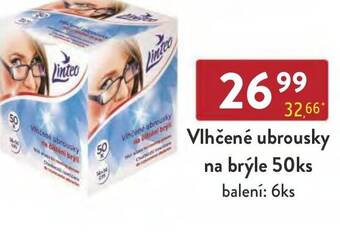 Qanto Vlhčené ubrousky na brýle 50ks nabídka