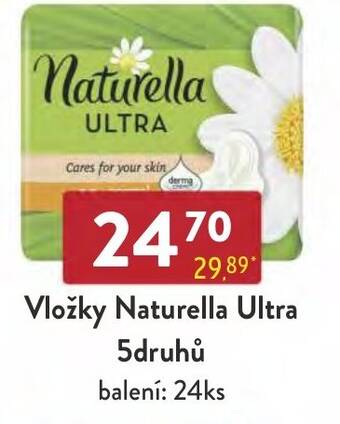 Qanto Vložky Naturella Ultra 5druhů nabídka