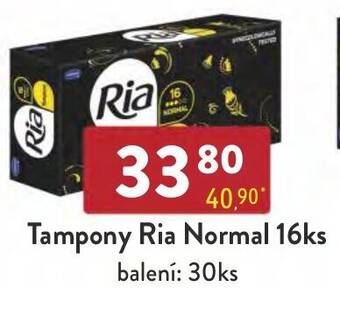 Qanto Tampony Ria Normal 16ks nabídka