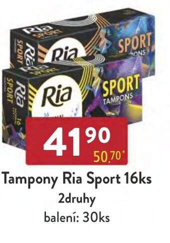 Qanto Tampony Ria Super 16ks 2druhy nabídka