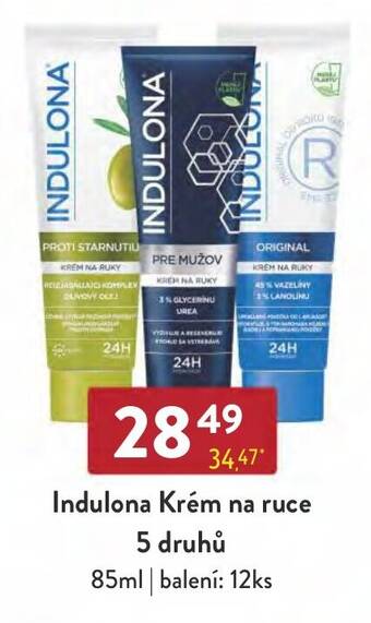 Qanto Indulona Krém na ruce 5 druhů nabídka