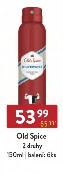 Qanto Old Spice 2 druhy nabídka