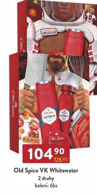 Qanto Old Spice VK Whitewater 2 druhy nabídka