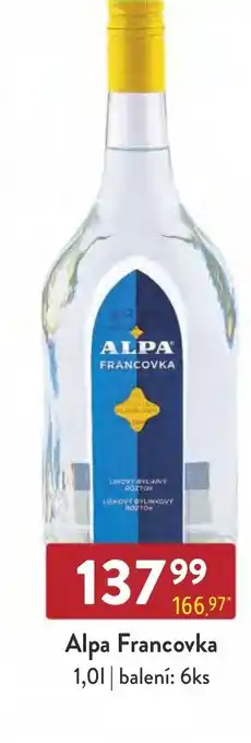 Qanto Alpa Francovka 1,0L nabídka