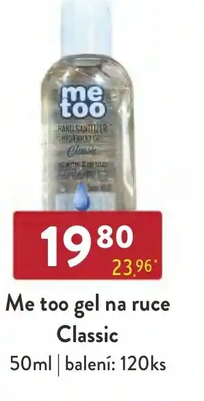 Qanto Me too gel na ruce Classic 50ml nabídka
