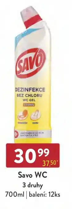 Qanto Savo WC 3 druhy 700ml nabídka