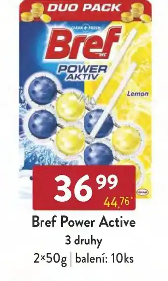 Qanto Bref Power Active 3 druhy nabídka