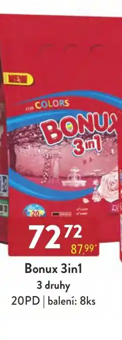 Qanto Bonux 3in1 3 druhy nabídka