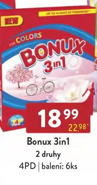 Qanto Bonux 3in1 2 druhy 4PD nabídka