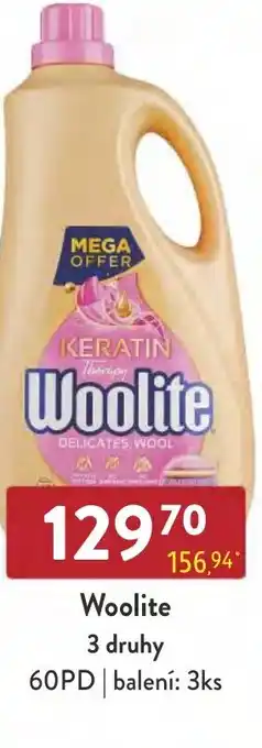 Qanto Woolite 3 druhy 60PD nabídka