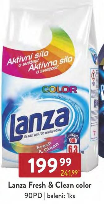 Qanto Lanza Fresh & Clean color nabídka