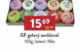 Qanto GF gelový osvěžovač nabídka