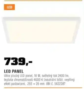 OBI LED PANEL nabídka