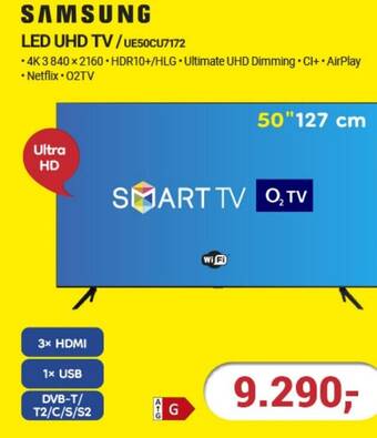 Planeo Elektro SAMSUNG LED UHD TV/UE50CU7172 nabídka