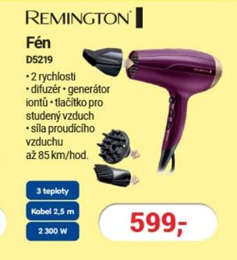 Planeo Elektro REMINGTON Fén D5219 nabídka