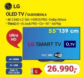 Planeo Elektro LG OLED TV/OLED55B33LA nabídka