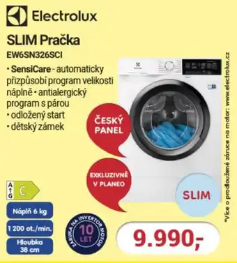 Planeo Elektro Electrolux SLIM Pračka EW6SN326SCI nabídka