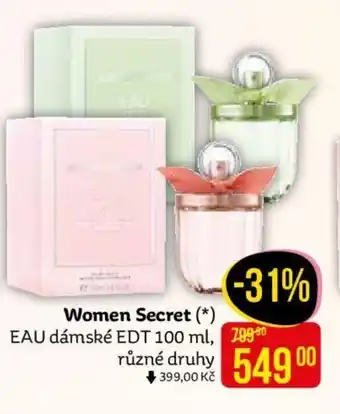 Teta Women Secret EAU dámské EDT 100 ml nabídka