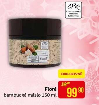 Teta Floré bambucké máslo 150 ml nabídka