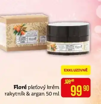 Teta Floré pleťový krém rakytník & argan 50 ml nabídka