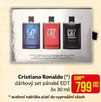 Teta Cristiano Ronaldo dárkový set pánské EDT 3x 30 ml nabídka