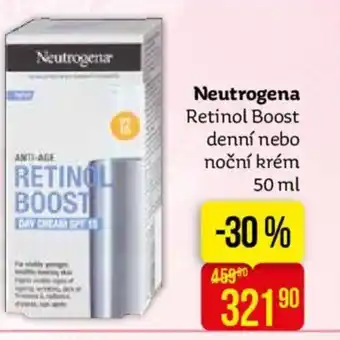 Teta Neutrogena Retinol Boost denní nebo noční krém 50 ml nabídka