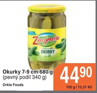 Coop hb Okurky 7-9 cm 680. g nabídka