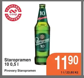 Coop hb Staropramen 10 0,5 l. nabídka