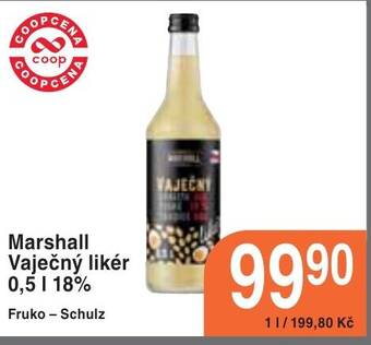 Coop hb Marshall Vaječný likér 0,5 l. 18% nabídka