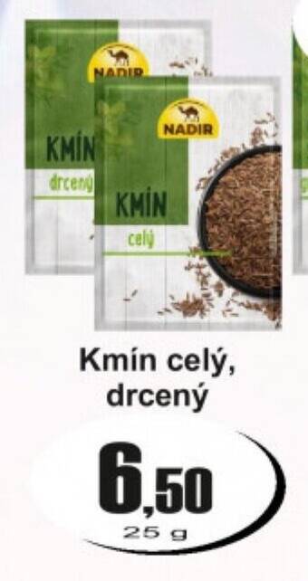 Adam Kmín celý, drcený nabídka