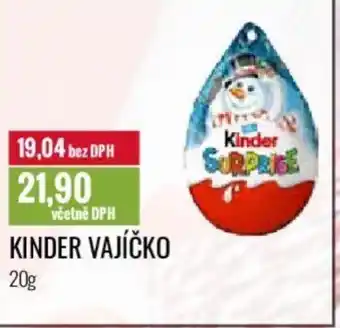 Ratio KINDER VAJÍČKO nabídka